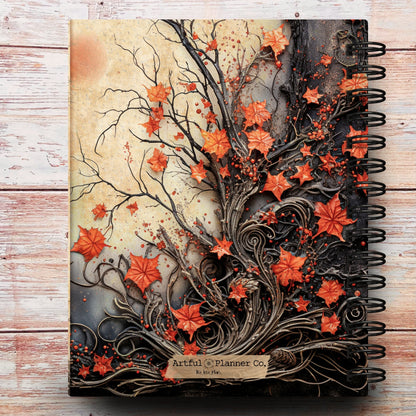 Gothic Fall Forest Custom Planner