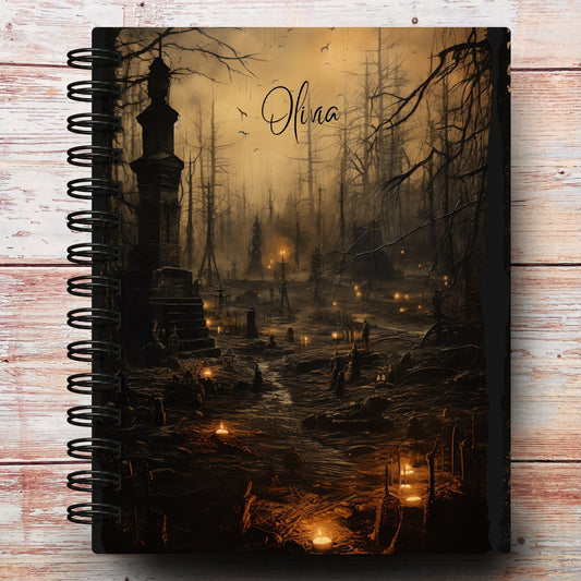 Haunted Graveyard Custom Planner