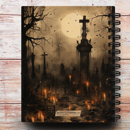 Haunted Graveyard Custom Planner