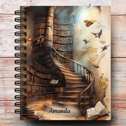 Hidden Library | Reading Log | Custom Book Tracker