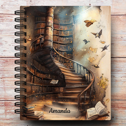 Hidden Library | Reading Log | Custom Book Tracker