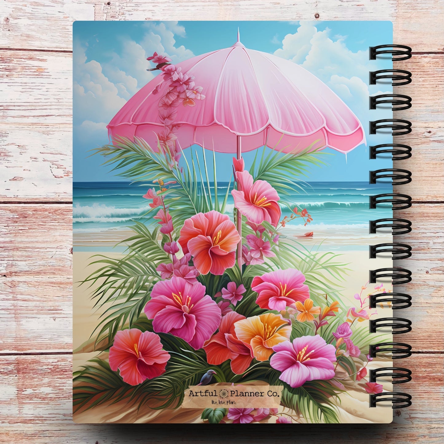 Island Orchids Custom Notebook Journal (limited-edition)