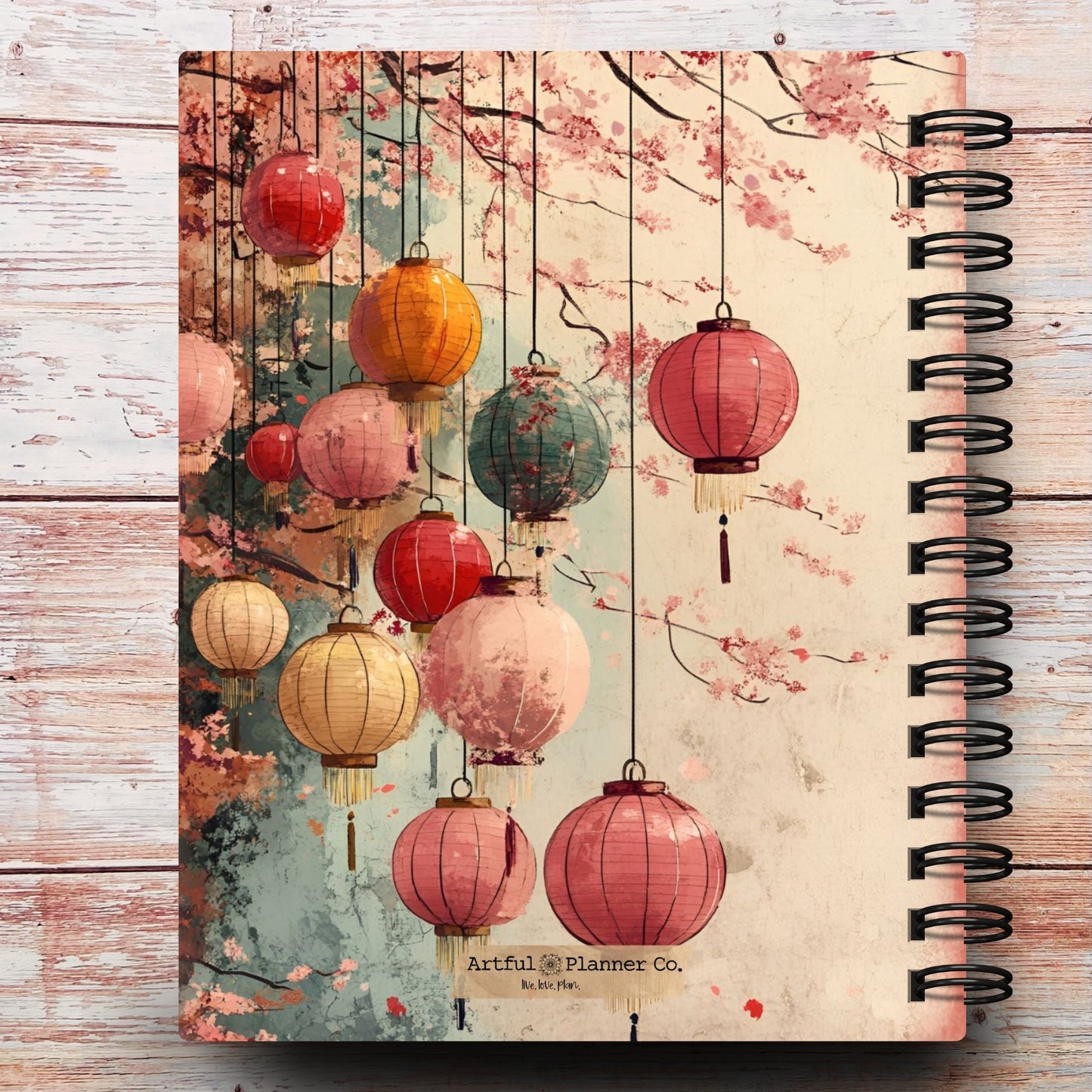Japanese Lantern Custom Planner