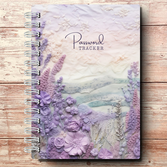 Personalized Password Log Book | Lavender Dreams
