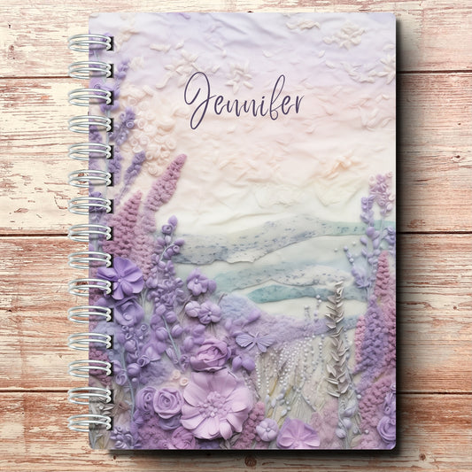 Lavender Dreams A5 Custom Planner