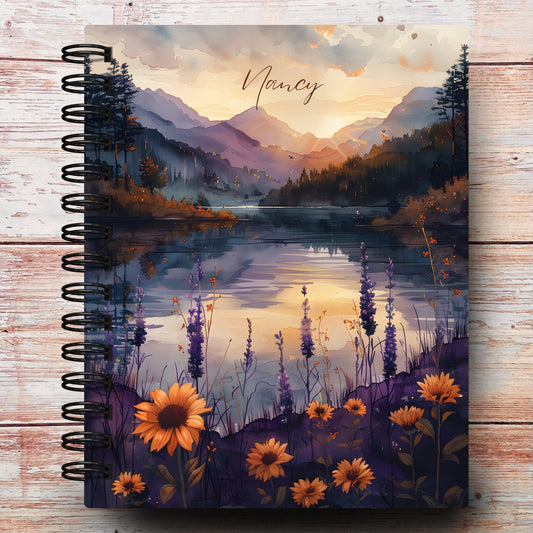 Lavender & Sunflowers Custom Planner