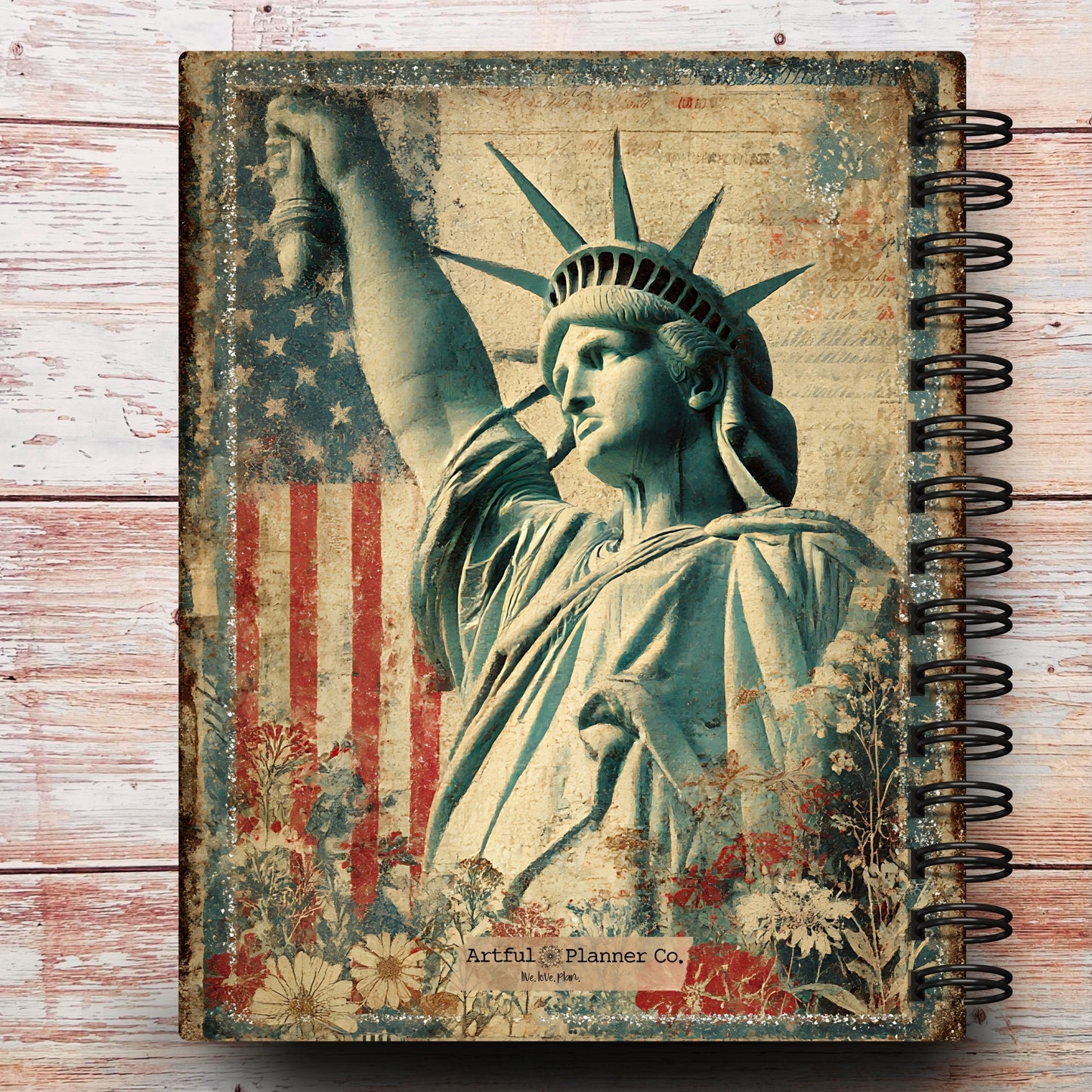 Liberty in Bloom Custom Planner (limited-edition)