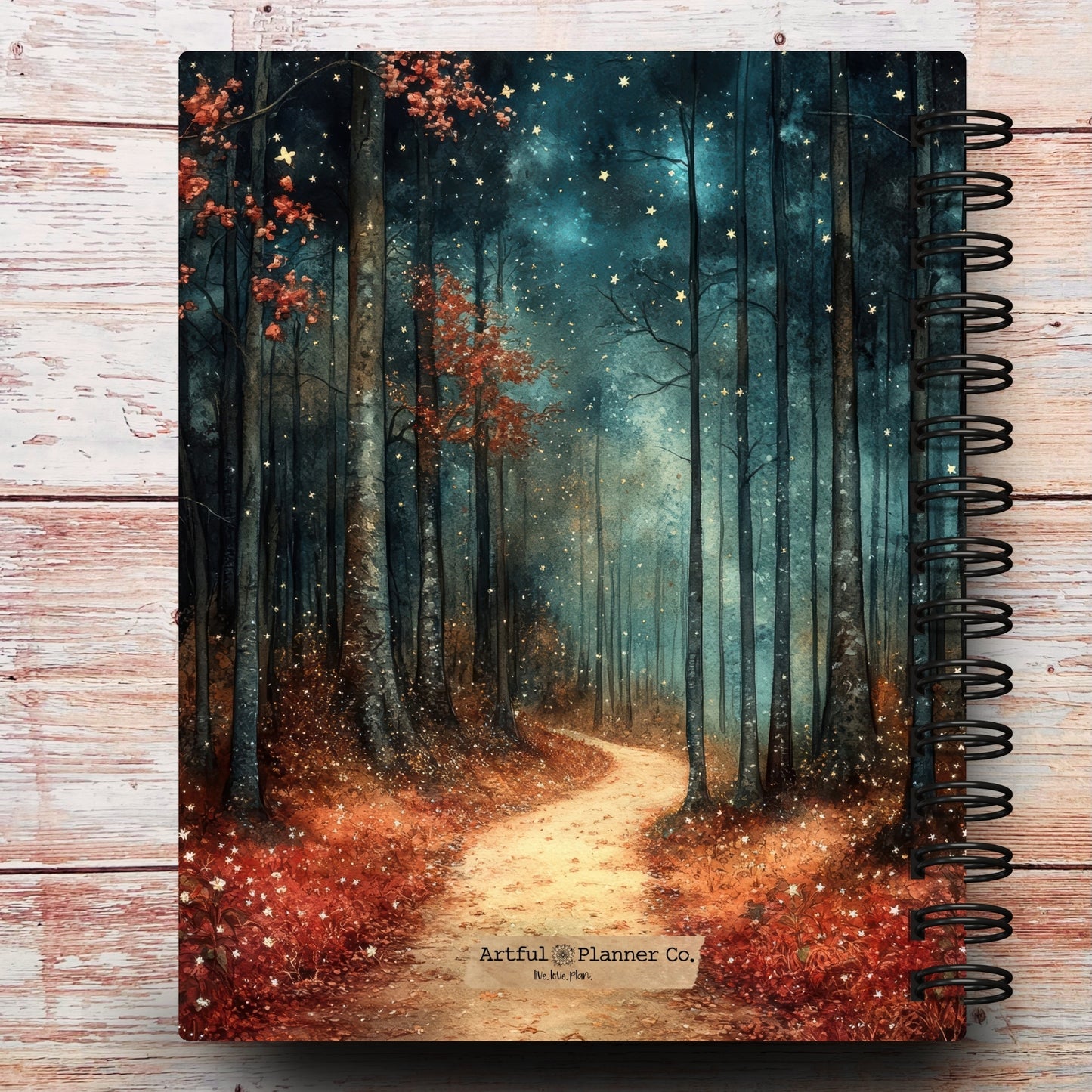 Moonlit Mountain Custom Planner