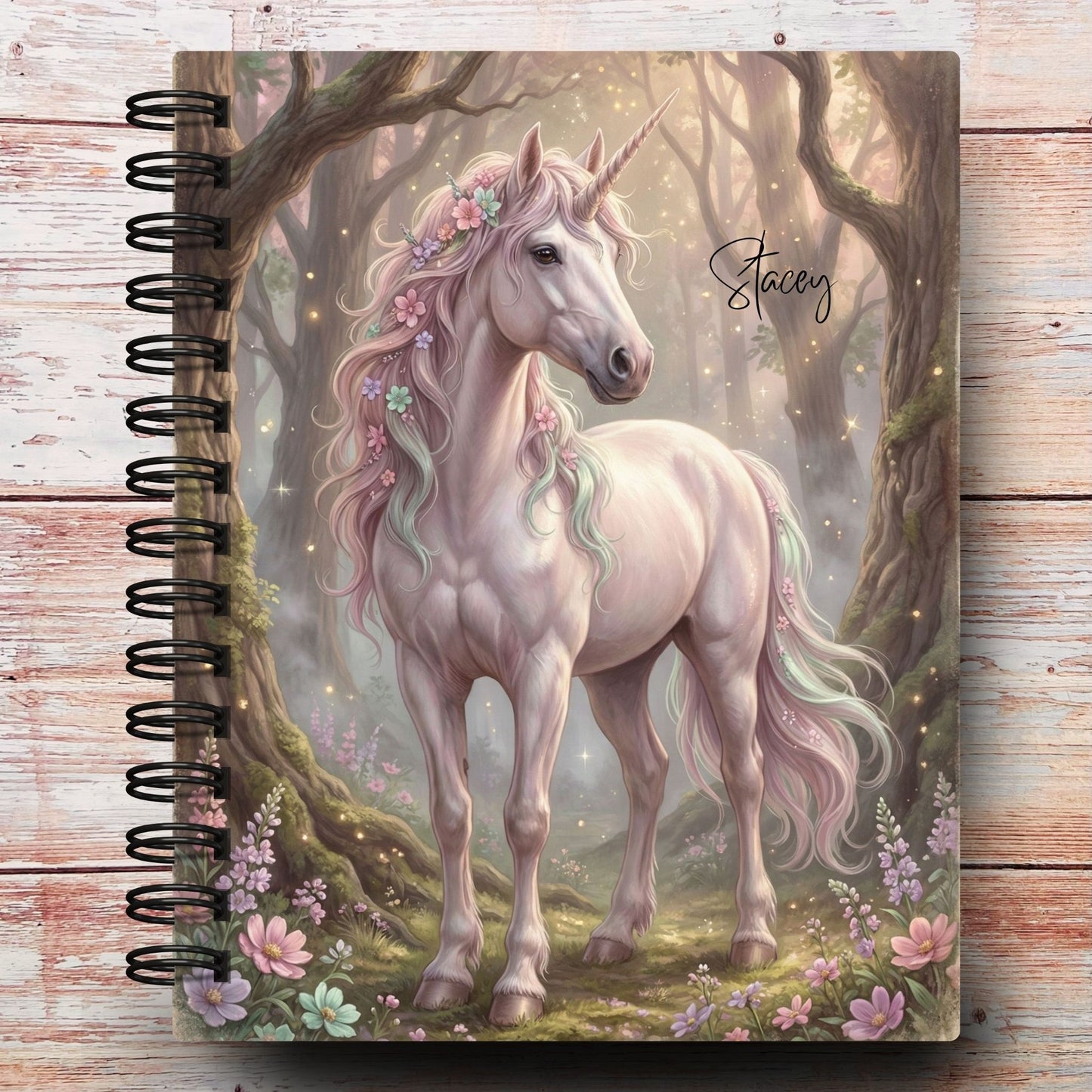 Majestic Unicorn Custom Planner