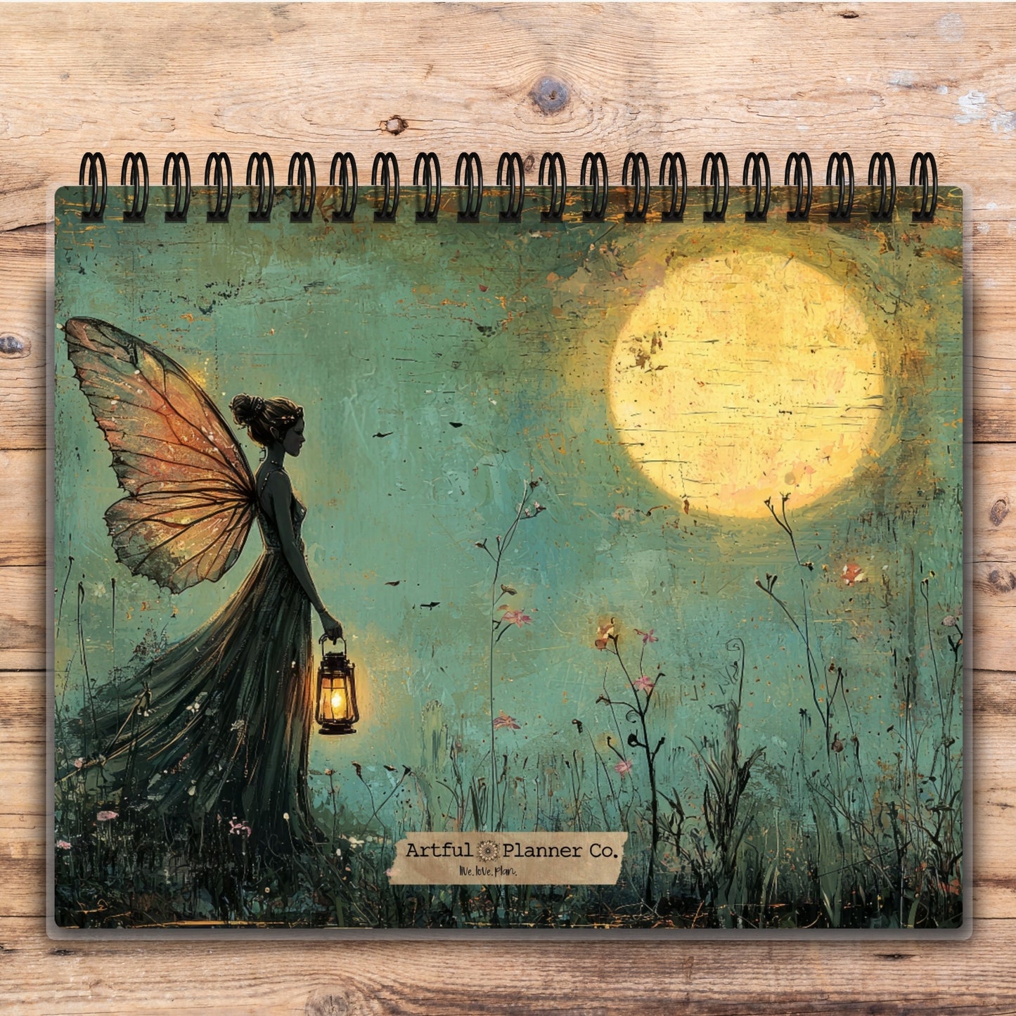 Custom Desktop Midnight Fairy Flip Pad