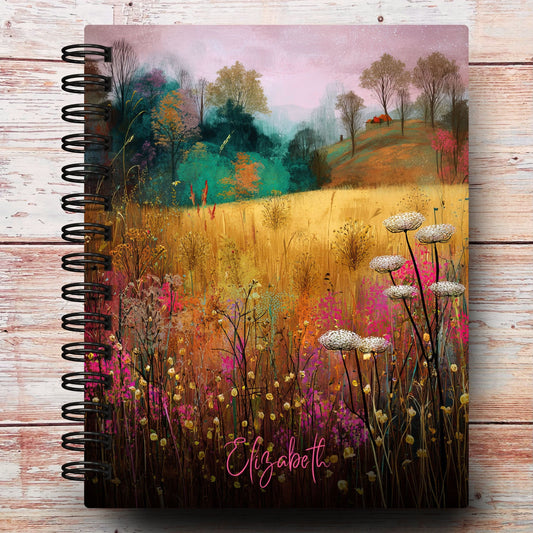 Midnight Fall Grove Custom Planner
