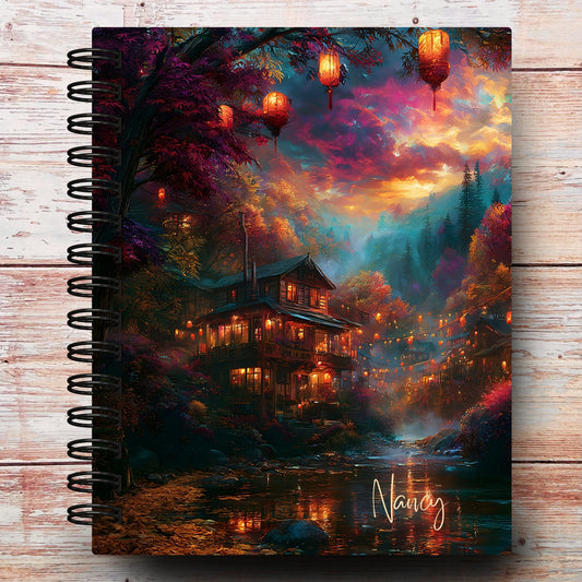 Limited-Edition | Midnight Fall Teahouse Custom Planner