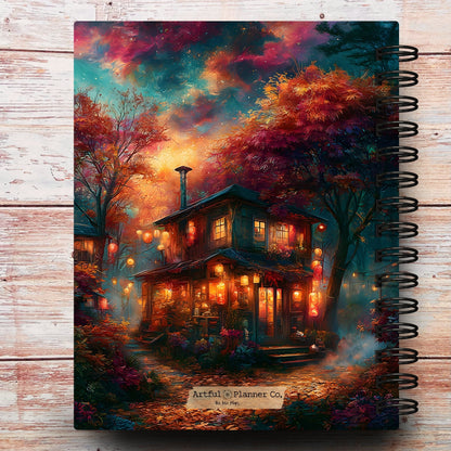 Limited-Edition | Midnight Fall Teahouse Custom Planner