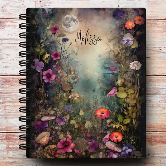 Midnight Garden Custom Planner