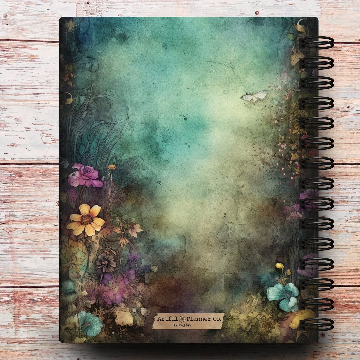 Midnight Garden Custom Planner