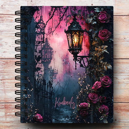 Midnight Rose Path Custom Planner