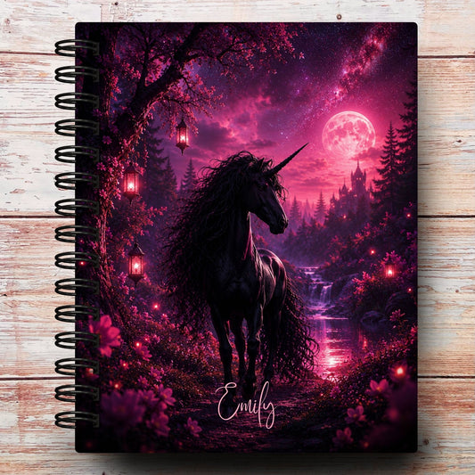 Midnight Unicorn Custom Planner