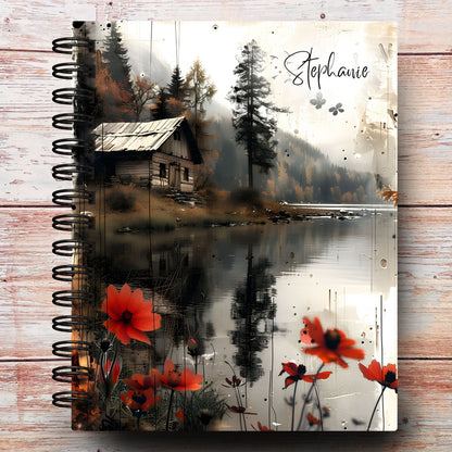 Misty Fall Lake Custom Planner