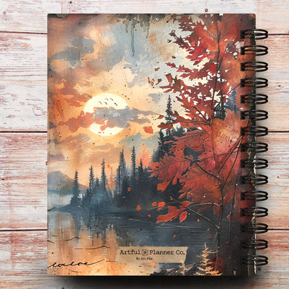 Misty Fallscape Custom Planner