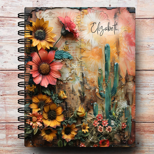 Moody Desert Custom Notebook Journal