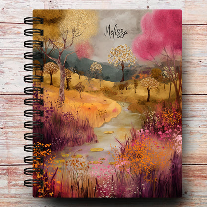 Moody Fallscape Custom Planner