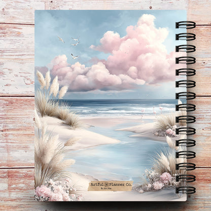 Limited-Edition Moody Seaside Custom Notebook Journal