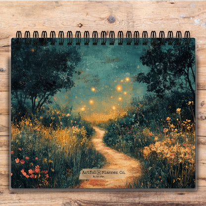 Custom Desktop Moody Sunset Flip Pad