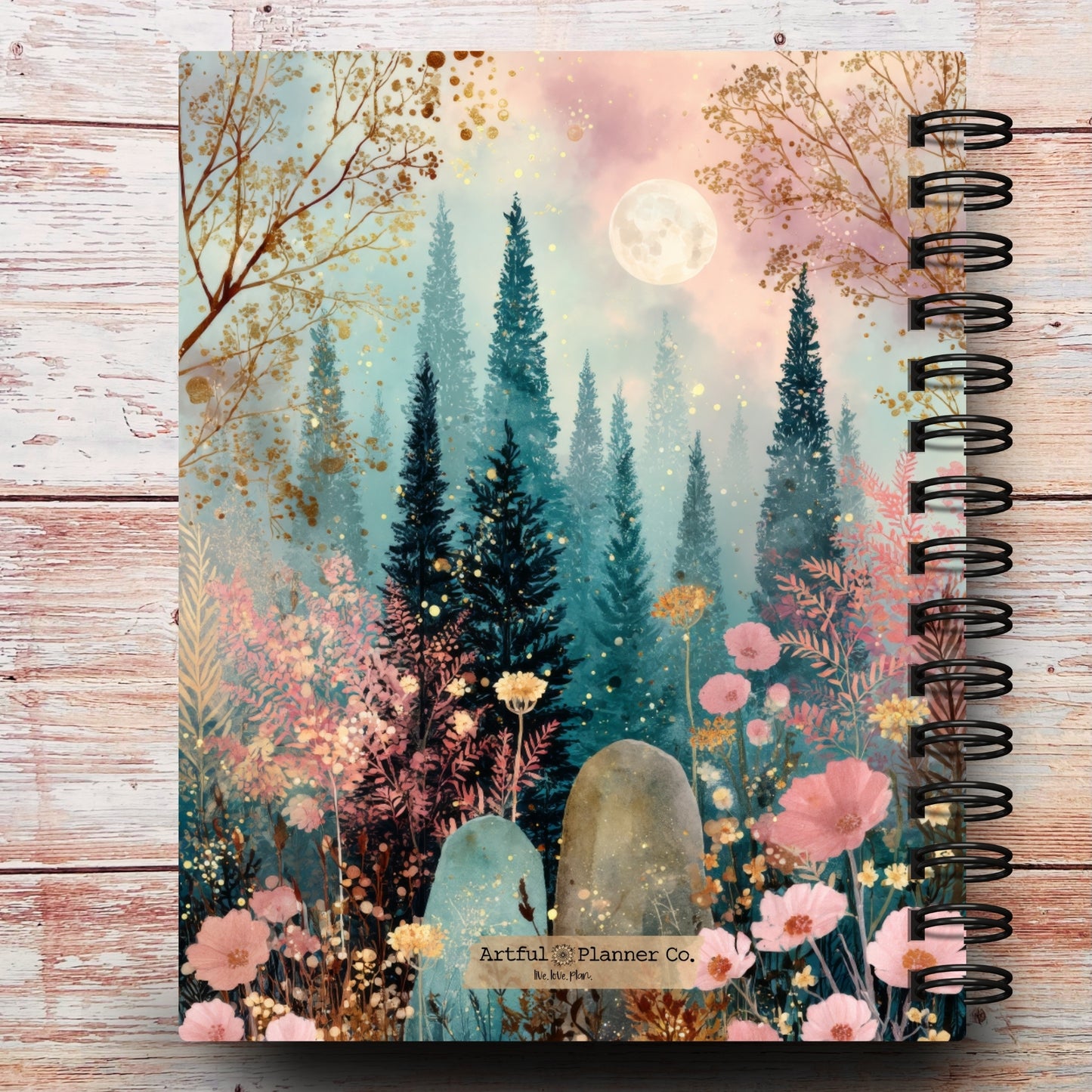Moonflowers Custom Planner