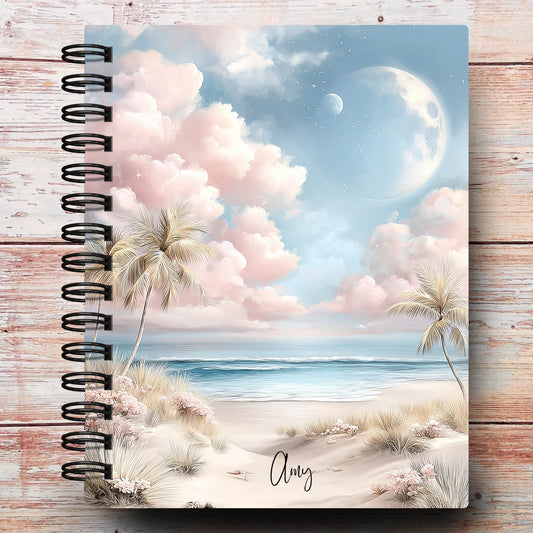 Moonlit Beach Custom Planner (limited-edition)
