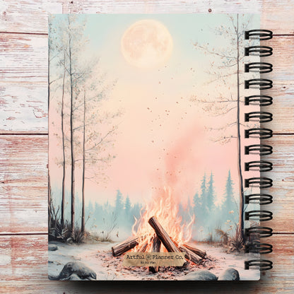 Moonlit Campfire Custom Planner (limited-edition)
