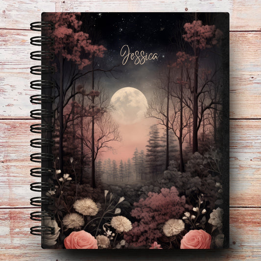 Moonlit Forest Custom Planner