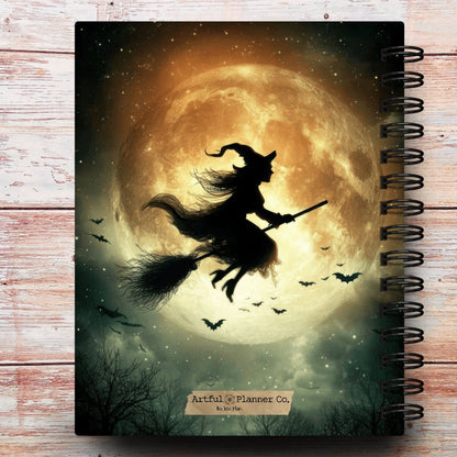 Limited-Edition | Moonlit Hallow Witch Custom Planner