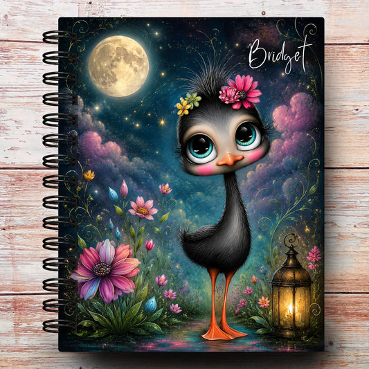 Moonlit Sweetie Bird Custom Planner
