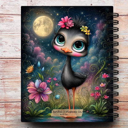 Moonlit Sweetie Bird Custom Planner
