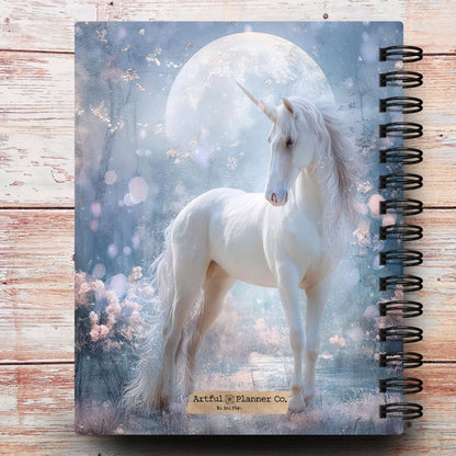 Moonlit Unicorn Custom Planner