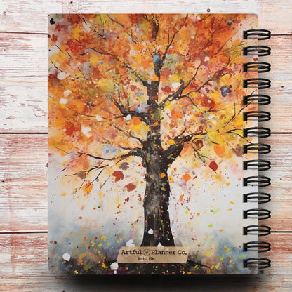 Mountains in Fall Custom Planner