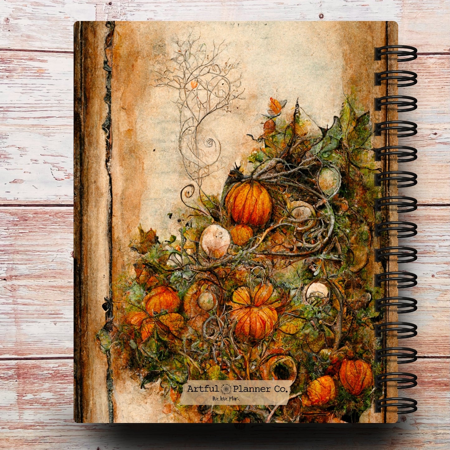 Mystical Pumpkin Patch Custom Planner