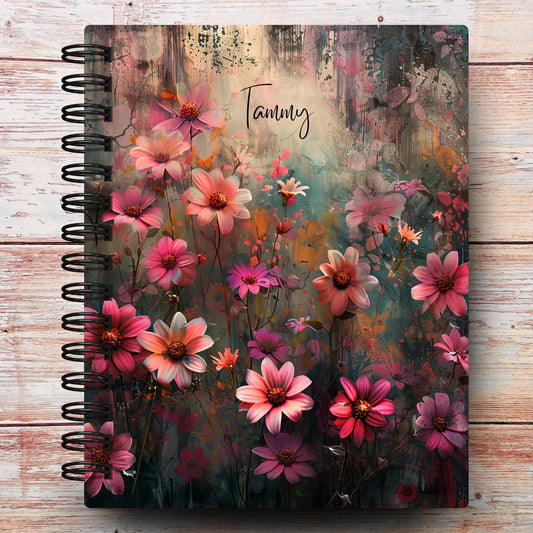 Nightfall Blossoms Custom Planner