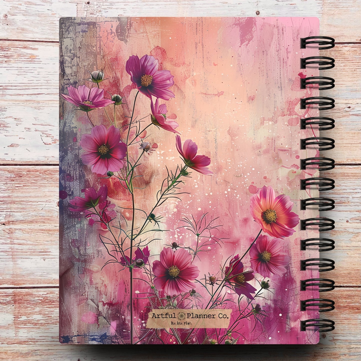 Nightfall Blossoms Custom Planner
