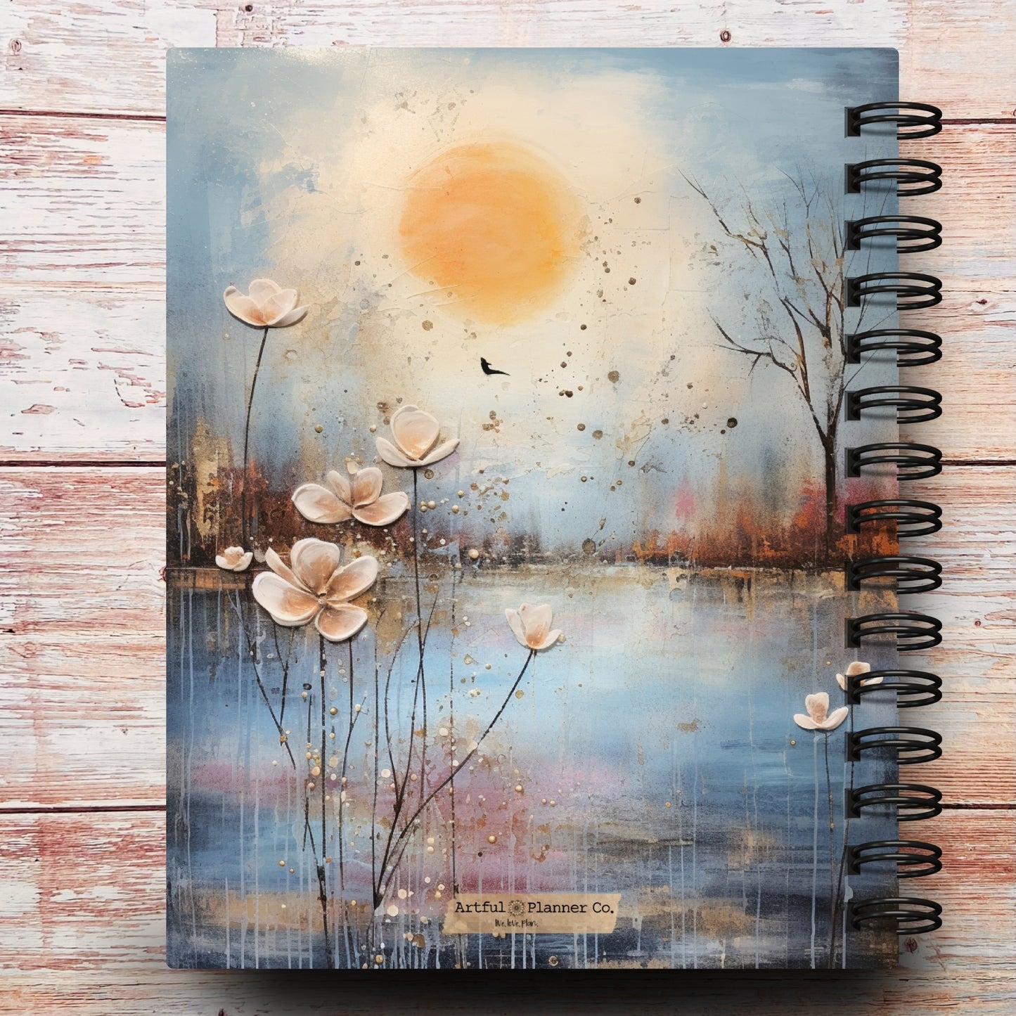 Painted Sunset Custom Planner