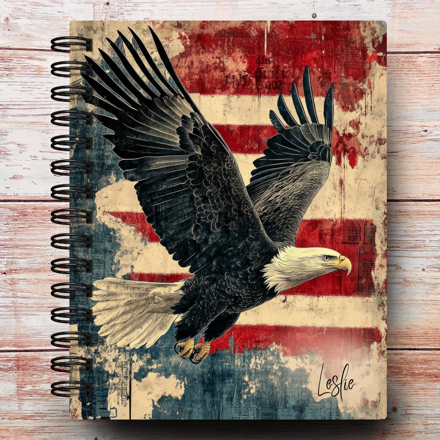 Patriotic Eagle Custom Planner (limited-edition)