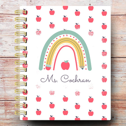 Ultimate Teacher Lesson Planner | Rainbow Pencil
