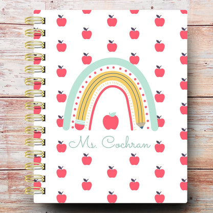 Ultimate Teacher Lesson Planner | Rainbow Pencil