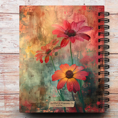 Radiant Wildflowers Custom Notebook Journal