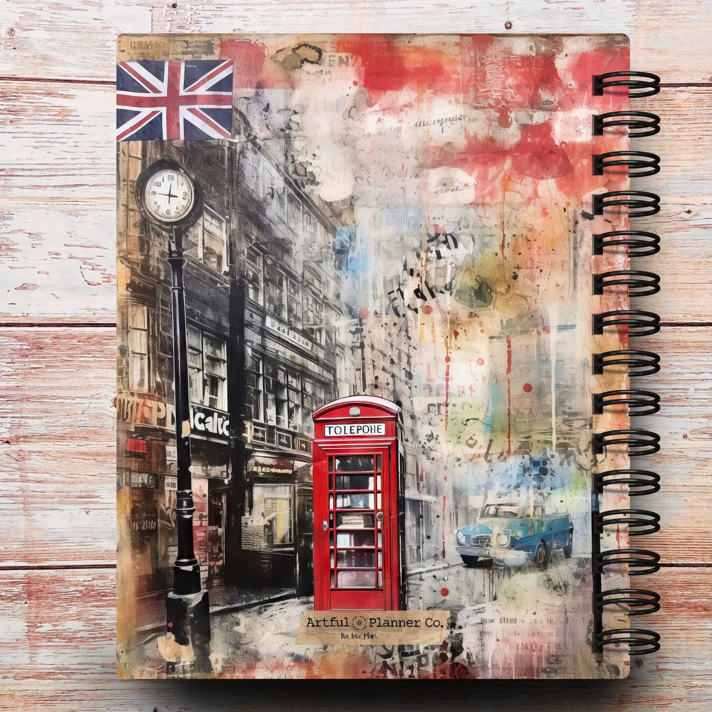 Retro London Custom Planner