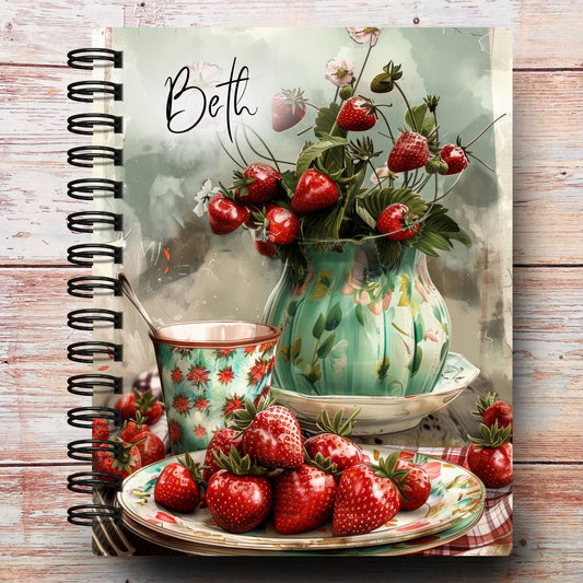 Vintage Strawberries | Custom Meal Planner