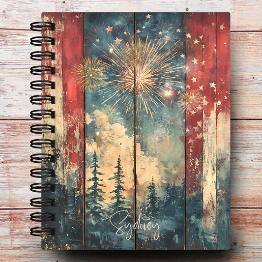 Rustic Bohemian Fireworks Custom Planner (limited-edition)