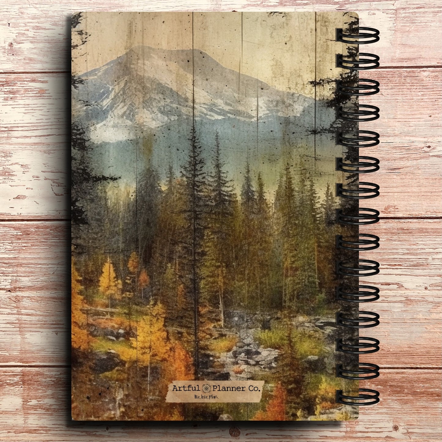 Personalized Password Log Book | Scenic View