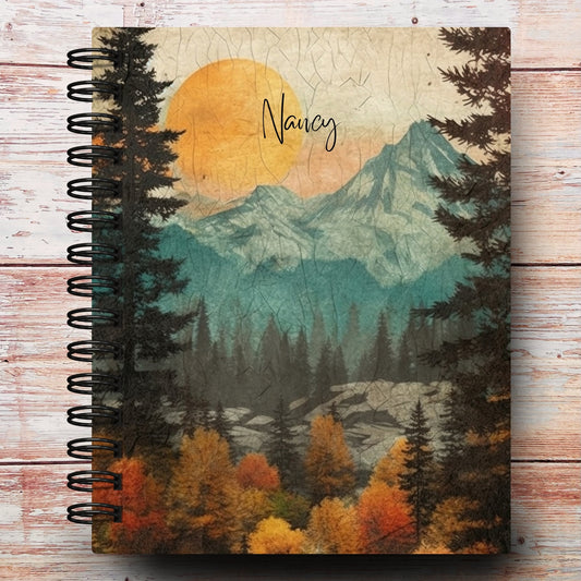 Scenic View Custom Notebook Journal