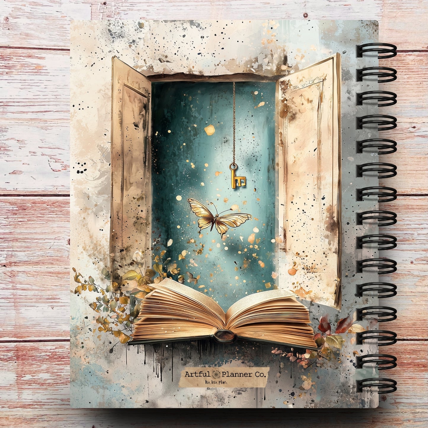 Secret Reading Garden | Reading Log | Custom Book Tracker